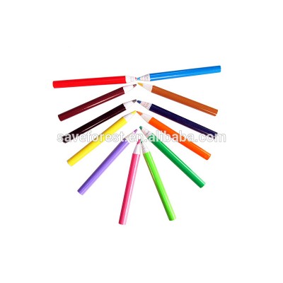 12C cartoon custom imprint oem mini color pencil