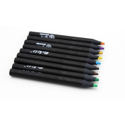 12 Paper Color Pencil Set in Paper Tube Package