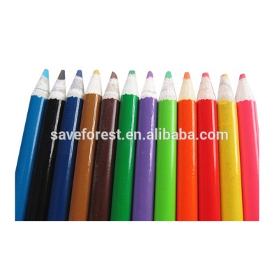 Popular Painted 12 colors lead newspaper pencil