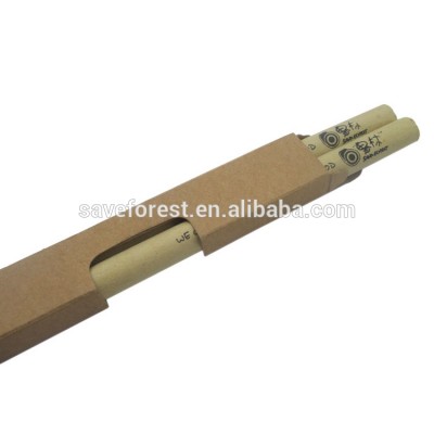 Kraft paper made eco pencil stick eraser pen